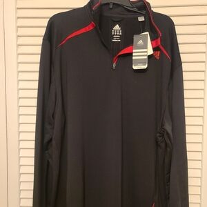 Adidas quarter zip pull up